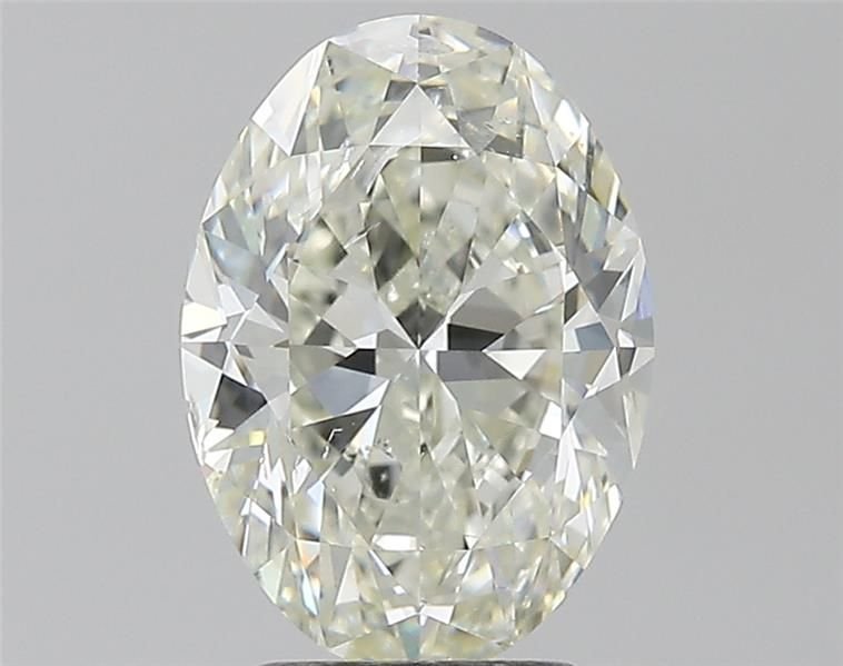 3.01ct J SI2 Very Good Cut Oval Diamond