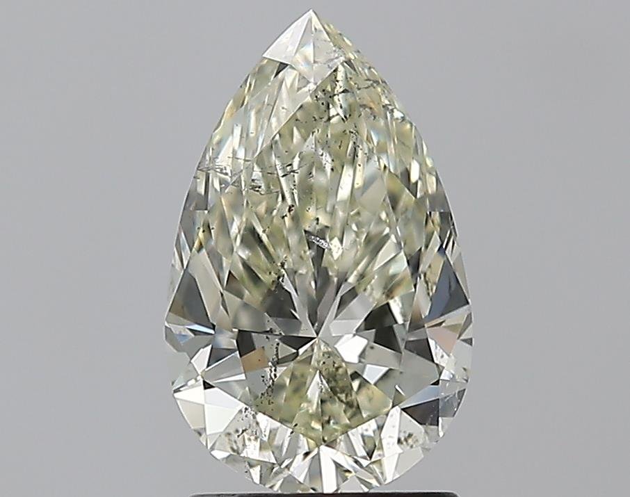 1.82ct K SI2 Rare Carat Ideal Cut Pear Diamond