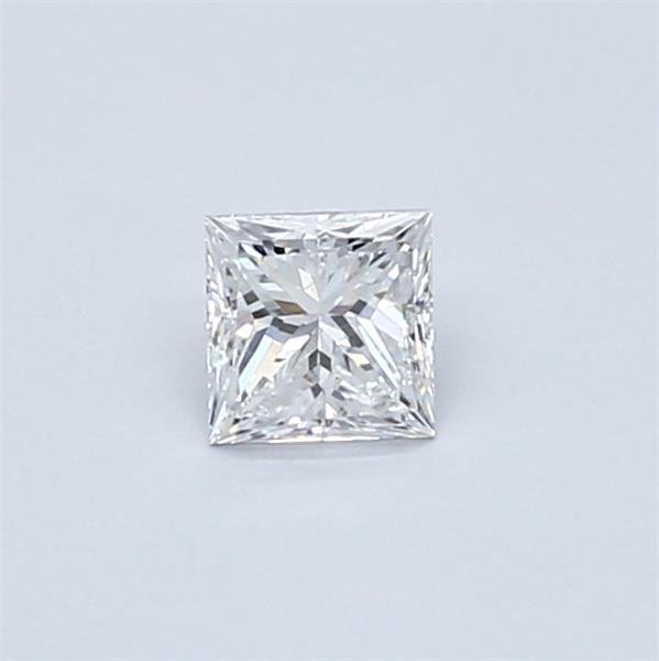 0.33ct D SI1 Very Good Cut Princess Diamond