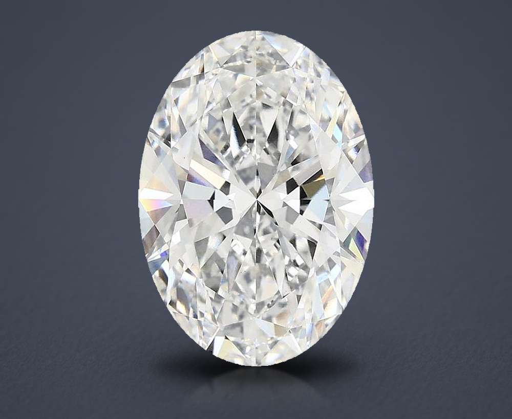 3.83 Carat Oval Lab Diamond