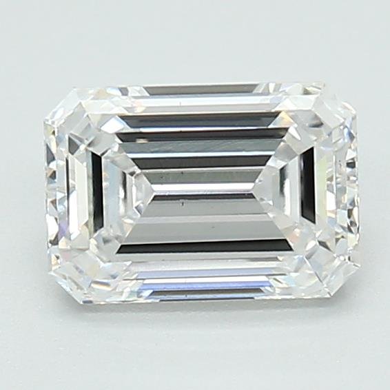 1.09ct D VS1 Excellent Cut Emerald Lab Grown Diamond