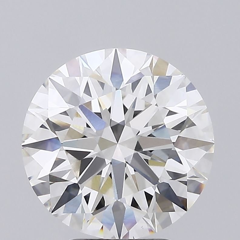 4.60ct H VVS2 Rare Carat Ideal Cut Round Lab Grown Diamond