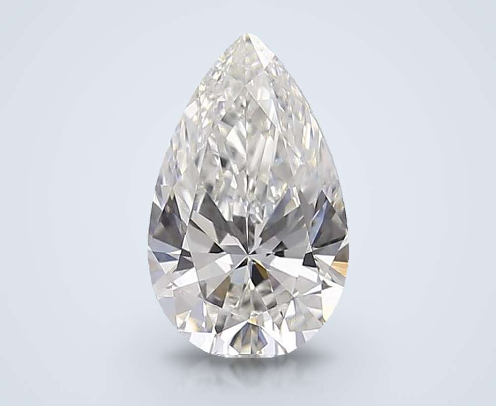 0.64 Carat Pear Lab Diamond