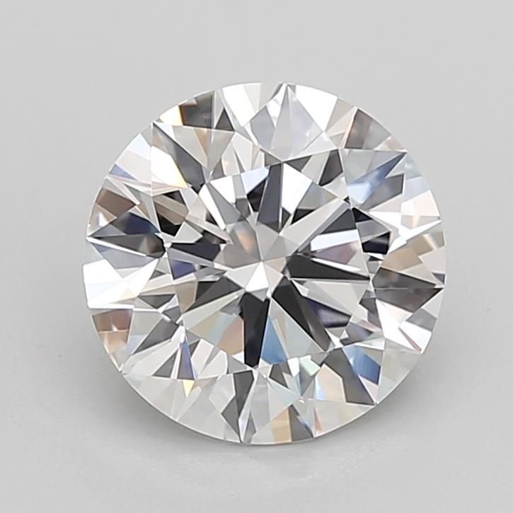 3.99ct E VVS2 Rare Carat Ideal Cut Round Lab Grown Diamond