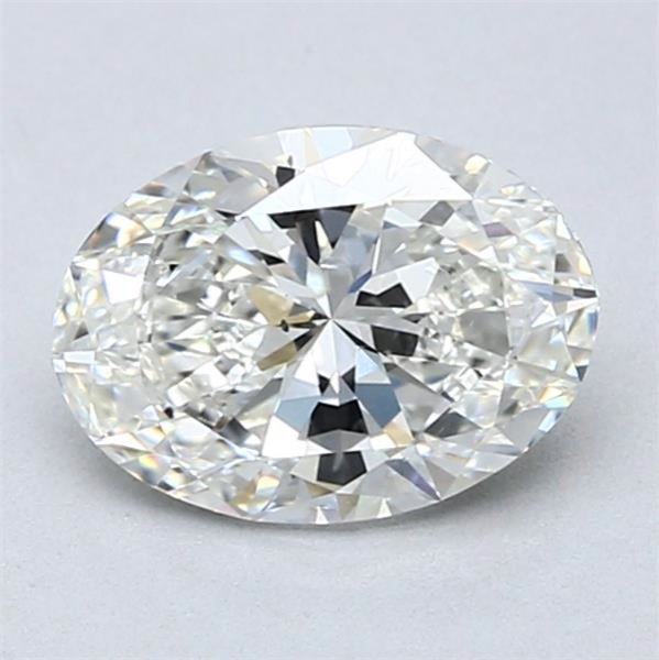 1.51ct H SI1 Rare Carat Ideal Cut Oval Diamond