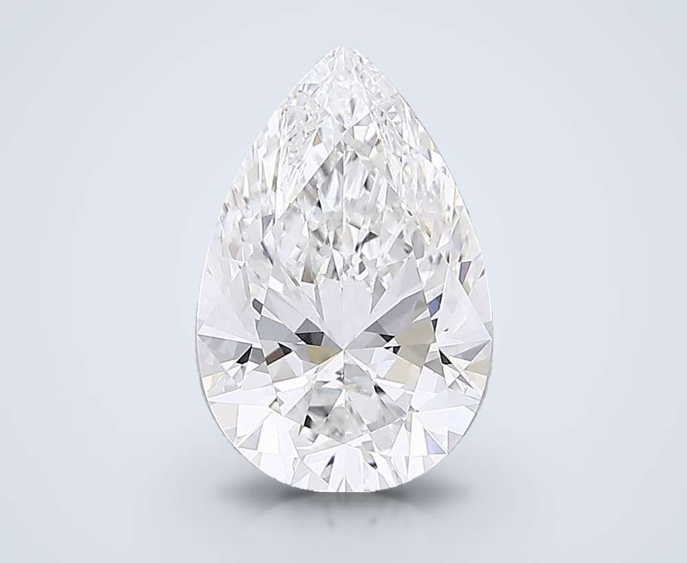 6.91 Carat Pear Lab Diamond