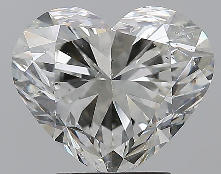 3.01ct J SI2 Rare Carat Ideal Cut Heart Diamond