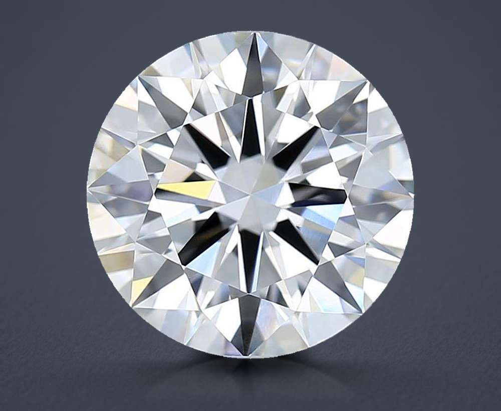3.89 Carat Round Lab Diamond
