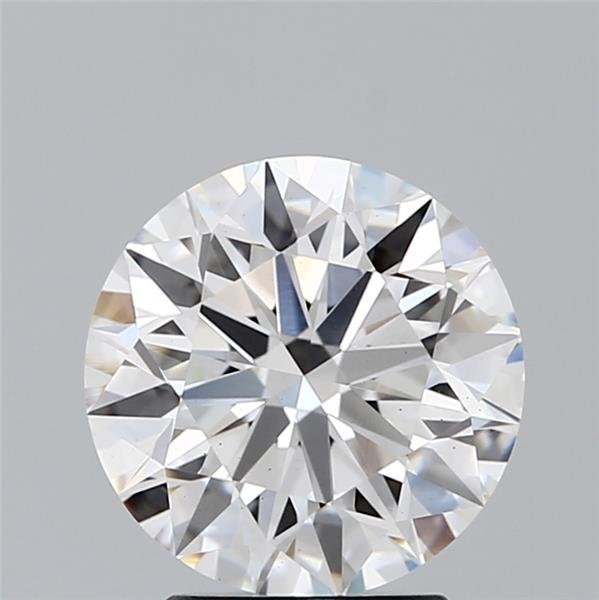 2.49ct G VS1 Rare Carat Ideal Cut Round Lab Grown Diamond