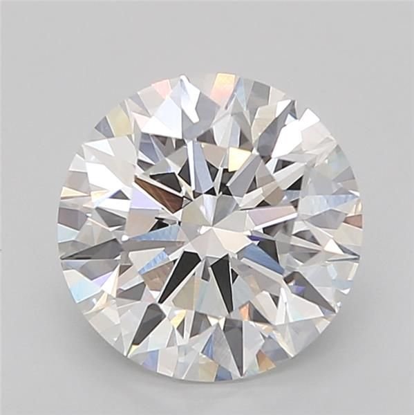 3.01ct F VVS2 Rare Carat Ideal Cut Round Lab Grown Diamond
