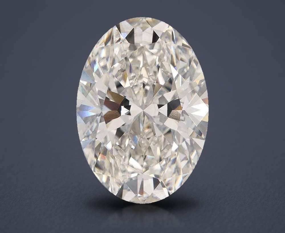 10.10 Carat Oval Lab Diamond