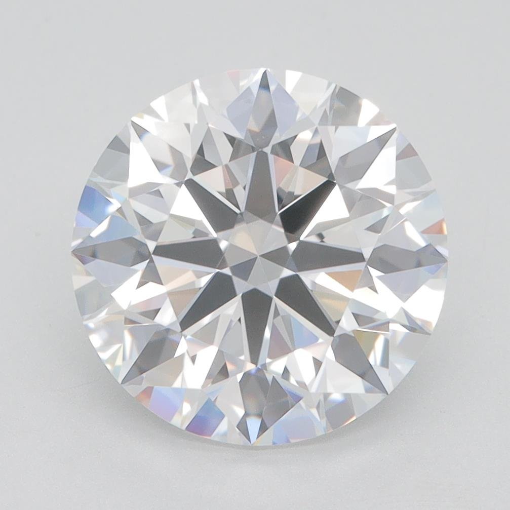 3.63ct F IF Rare Carat Ideal Cut Round Lab Grown Diamond