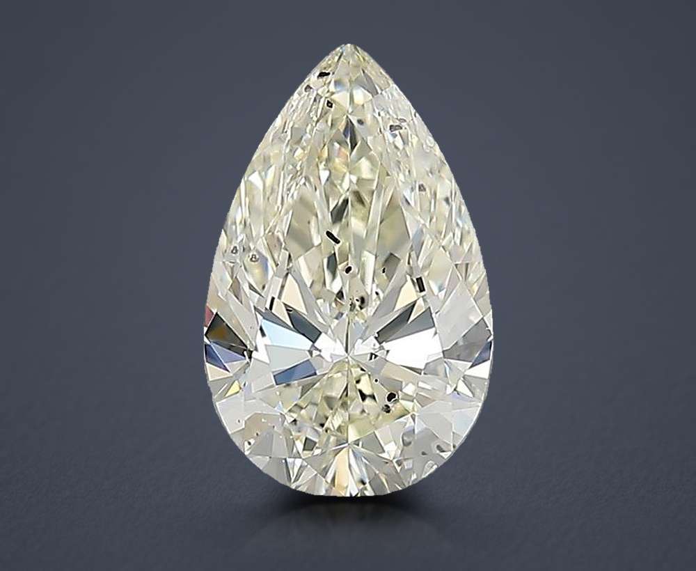 1.50 Carat Pear Natural Diamond