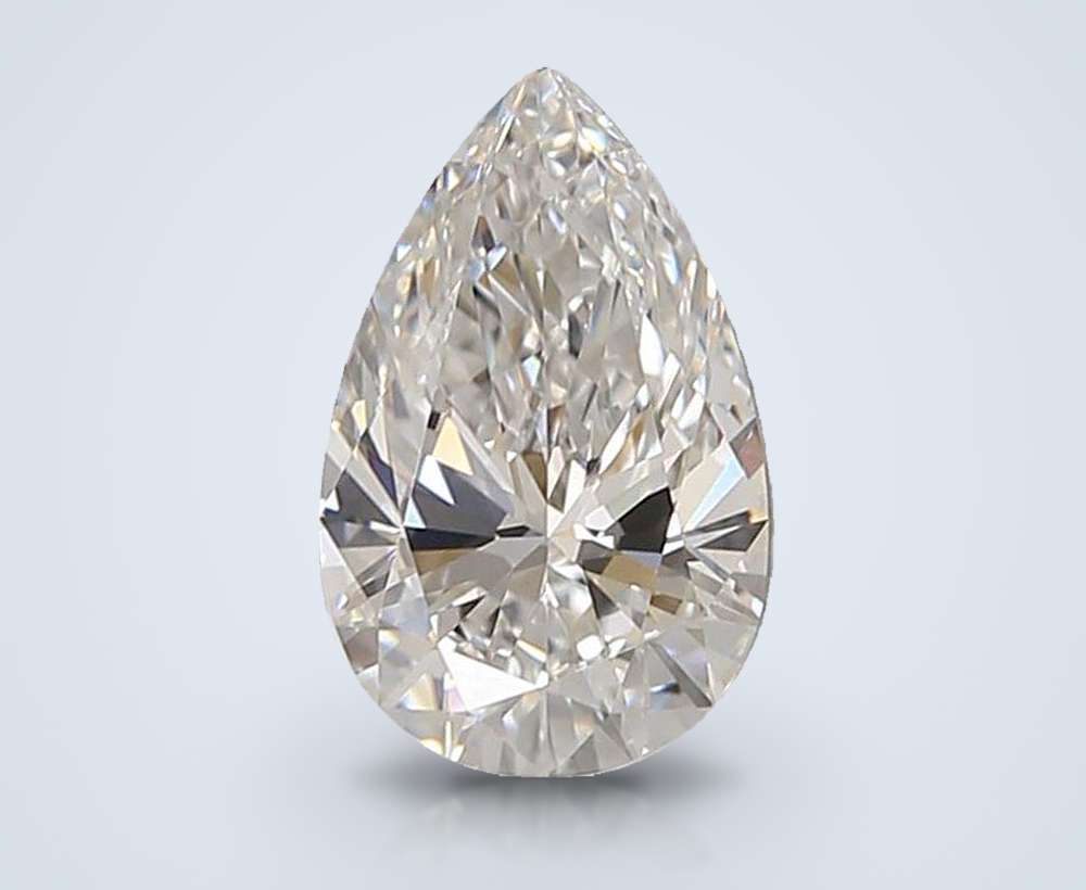1.57 Carat Pear Lab Diamond