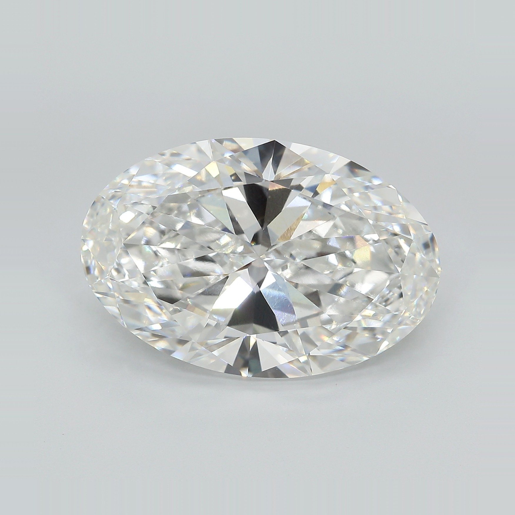13.04ct G VVS2 Very Good Cut Oval Lab Grown Diamond