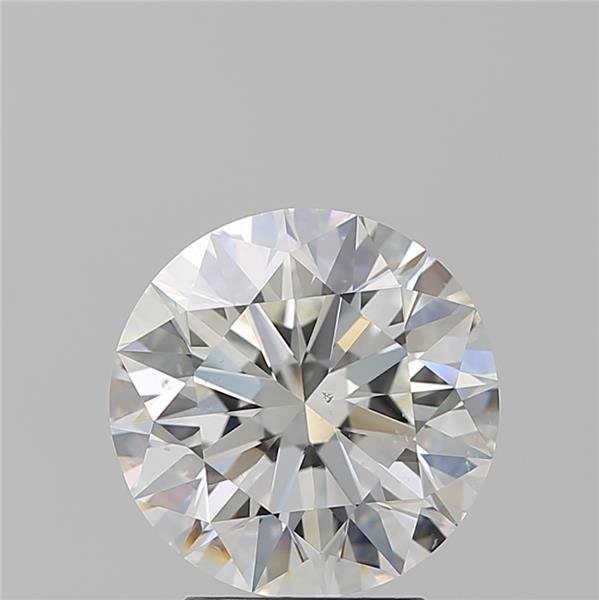 3.50ct H SI1 Rare Carat Ideal Cut Round Diamond