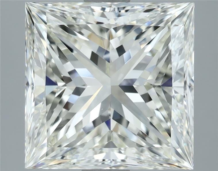4.02ct I VVS1 Rare Carat Ideal Cut Princess Diamond