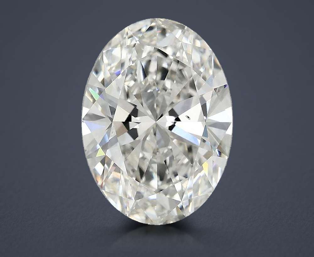 3.84 Carat Oval Lab Diamond
