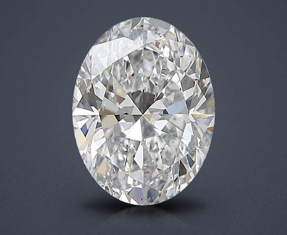 1.50 Carat Oval Natural Diamond