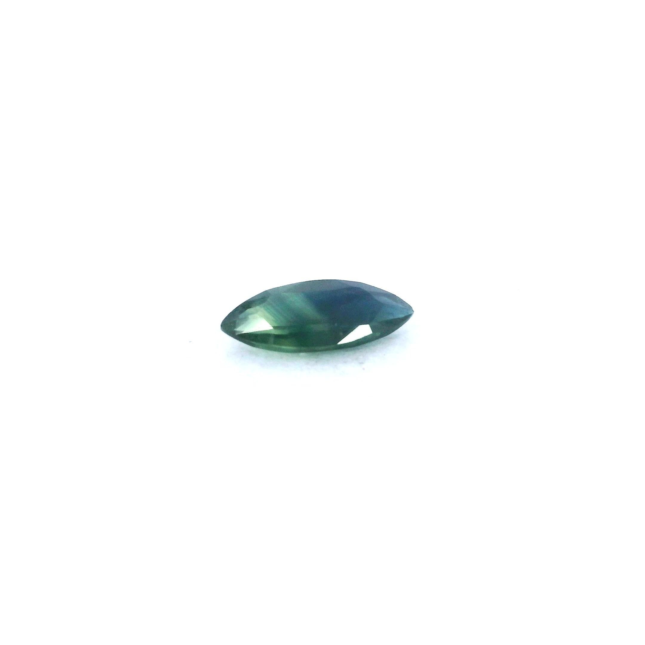0.41 Carat Blue Marquise Sapphire