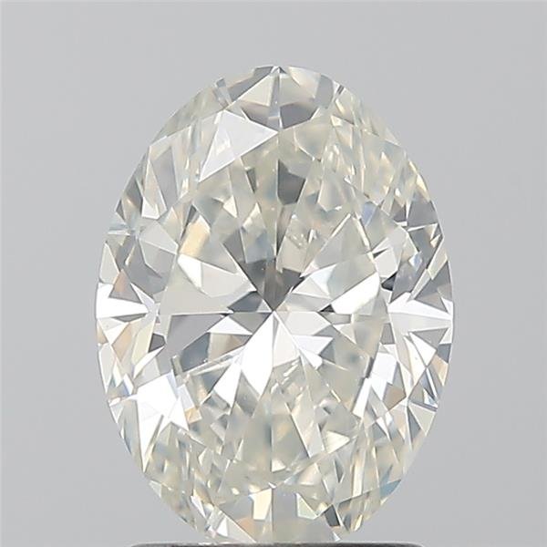 1.70ct J SI2 Rare Carat Ideal Cut Oval Diamond