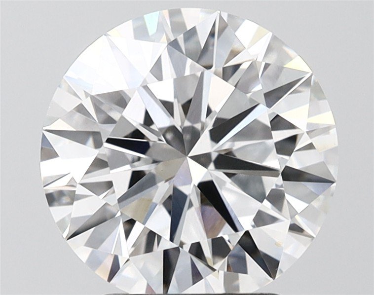 3.08 Carat Round Lab Diamond