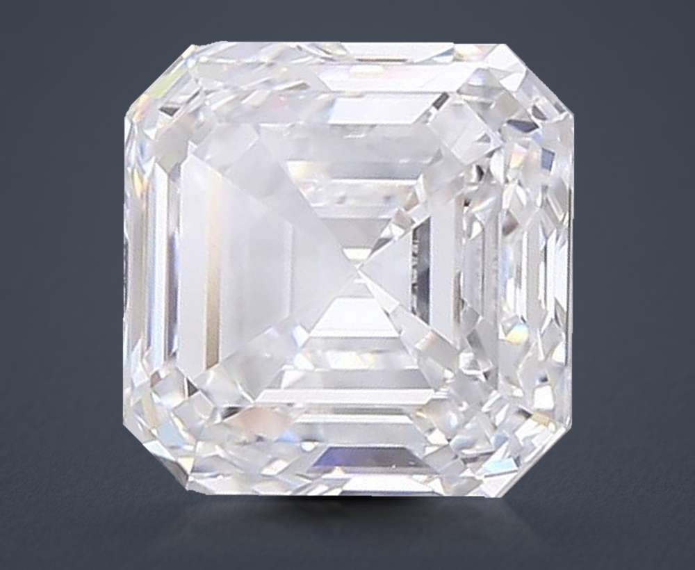 7.08 Carat Asscher Lab Diamond