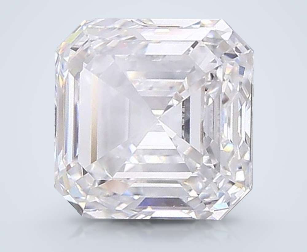 7.08 Carat Asscher Lab Diamond