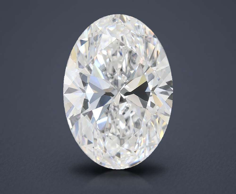 3.22 Carat Oval Lab Diamond