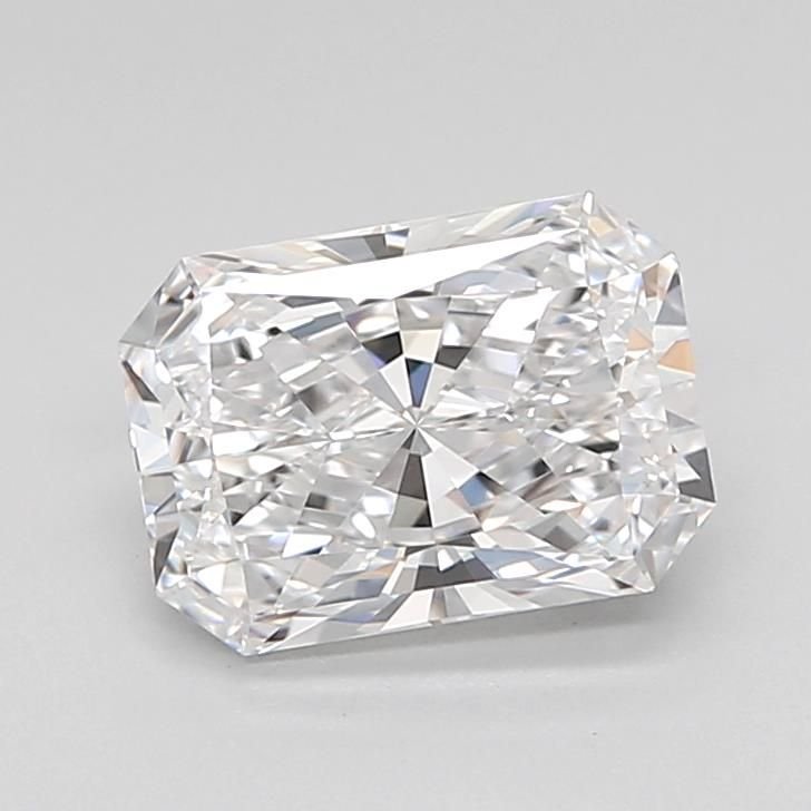 1.69ct D VVS2 Rare Carat Ideal Cut Radiant Lab Grown Diamond
