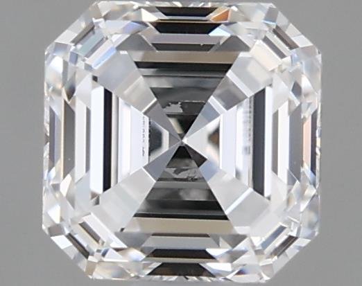 0.80ct D VS1 Rare Carat Ideal Cut Asscher Lab Grown Diamond