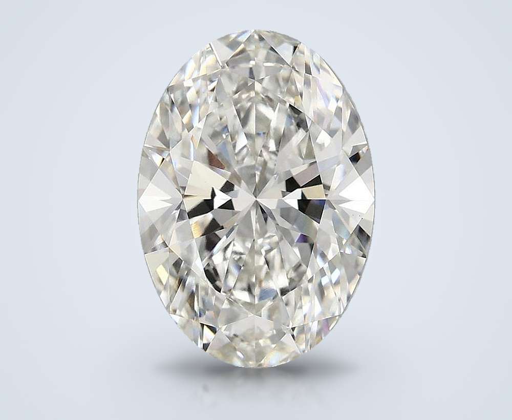 3.88 Carat Oval Lab Diamond