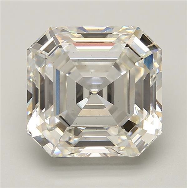 8.84ct G VS1 Rare Carat Ideal Cut Asscher Lab Grown Diamond