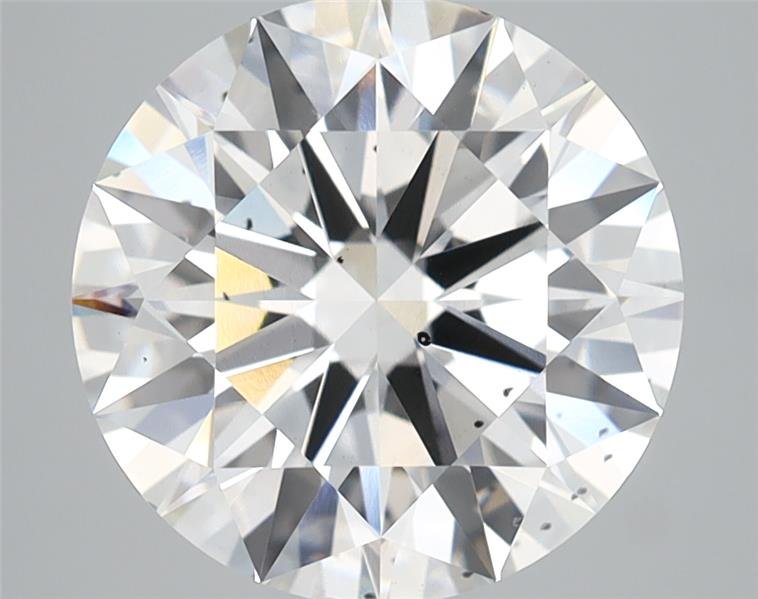 3.80ct F SI1 Rare Carat Ideal Cut Round Lab Grown Diamond