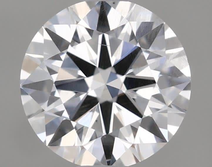 0.42ct F SI1 Rare Carat Ideal Cut Round Lab Grown Diamond