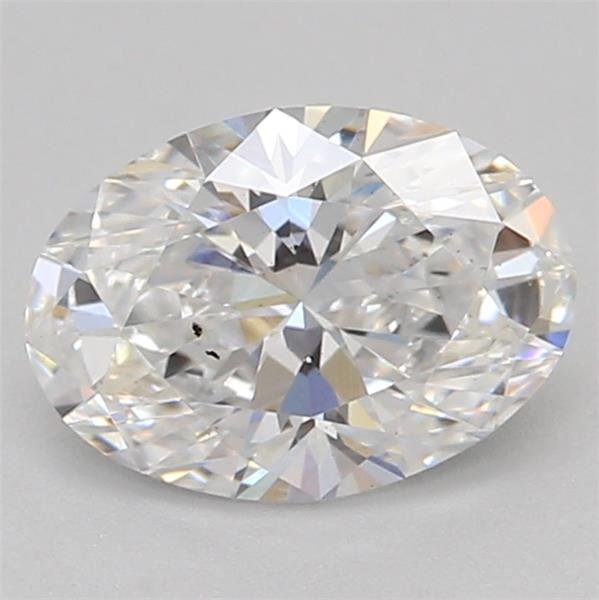 0.56ct D VS2 Rare Carat Ideal Cut Oval Lab Grown Diamond