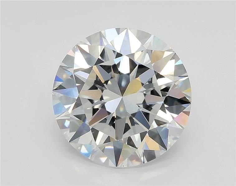 2.73ct D VS1 Rare Carat Ideal Cut Round Lab Grown Diamond