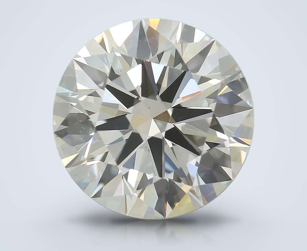 5.25 Carat Round Lab Diamond