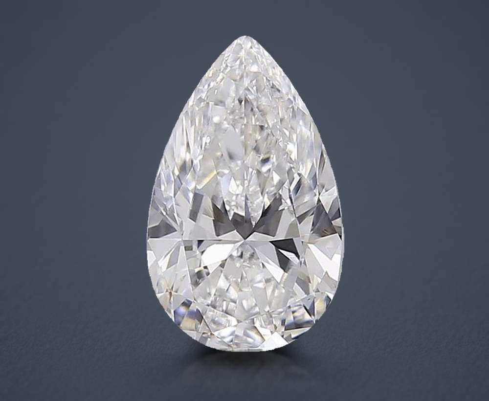 0.80 Carat Pear Lab Diamond