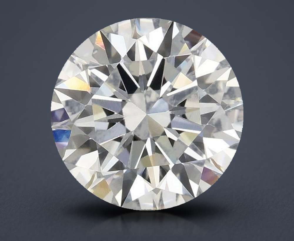 3.08 Carat Round Lab Diamond