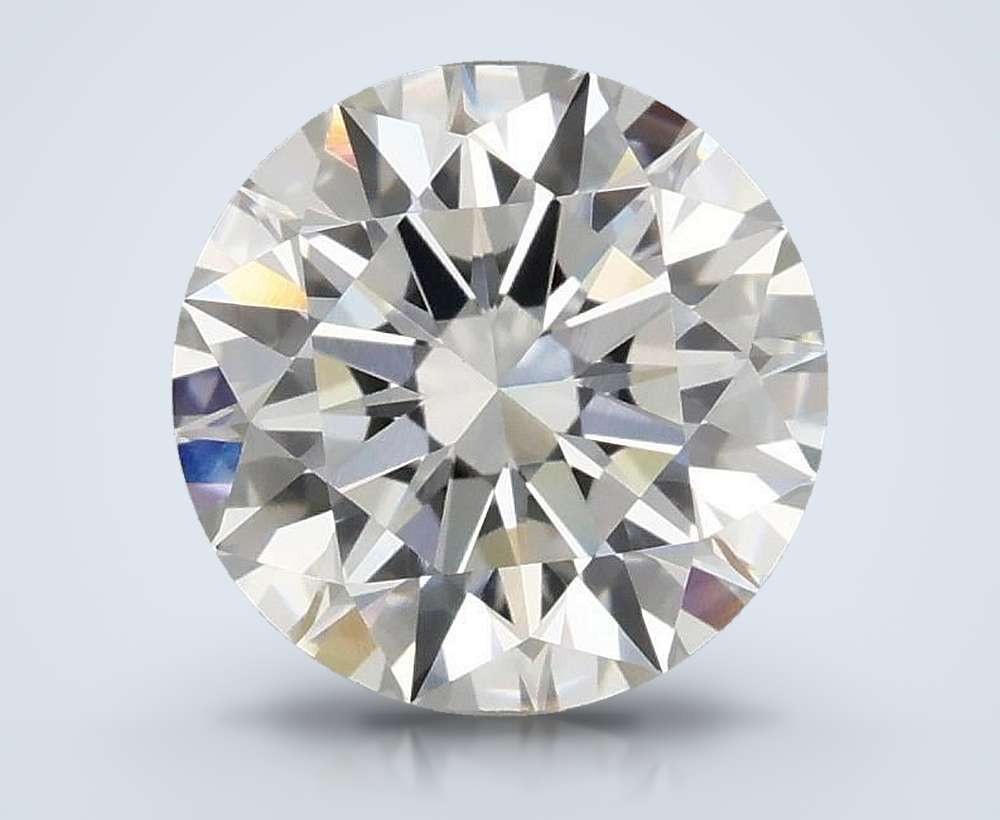 3.08 Carat Round Lab Diamond