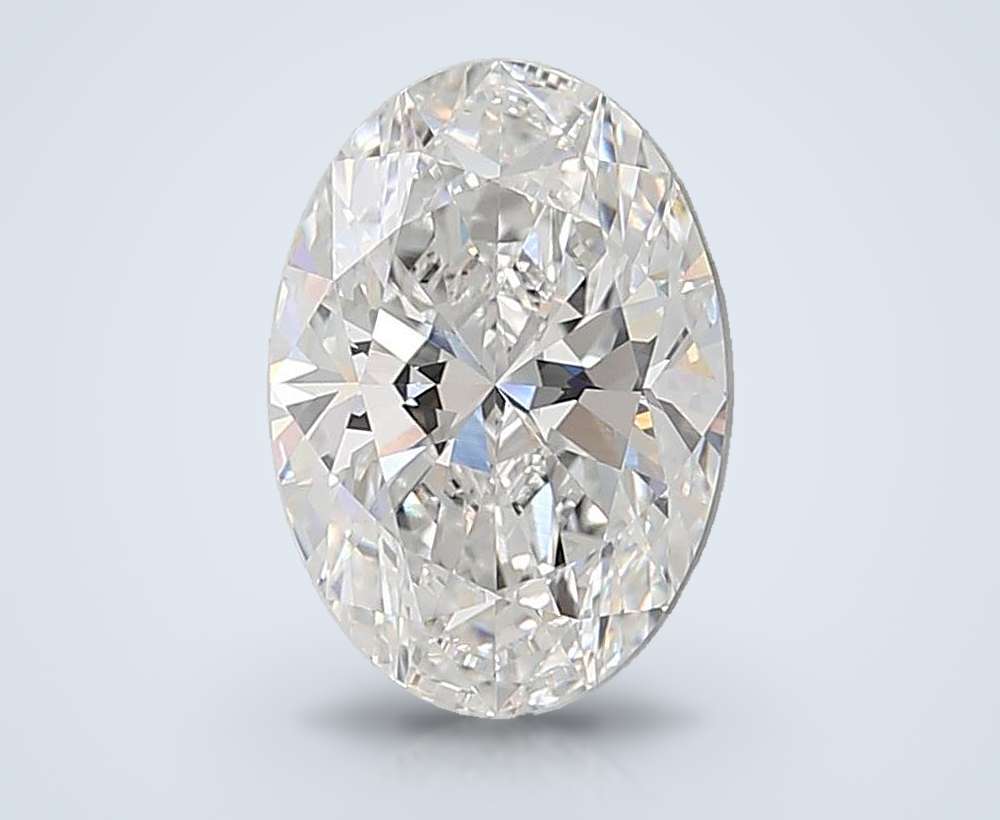 6.10 Carat Oval Lab Diamond