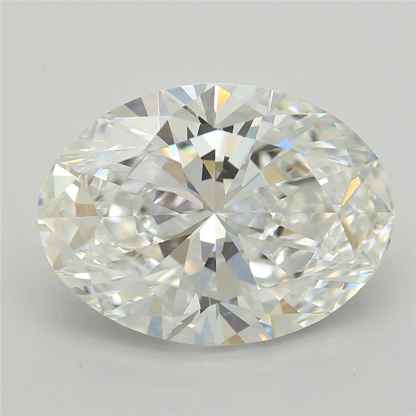 3.25ct E VVS2 Very Good Cut Oval Lab Grown Diamond