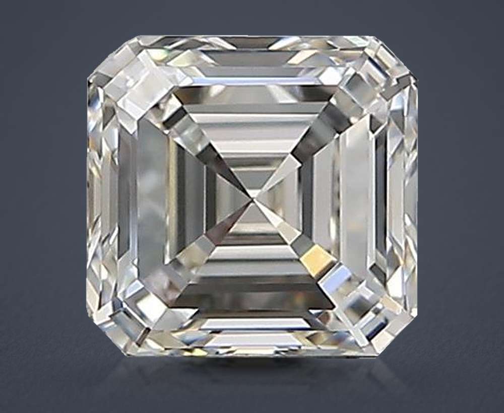 0.90 Carat Asscher Natural Diamond