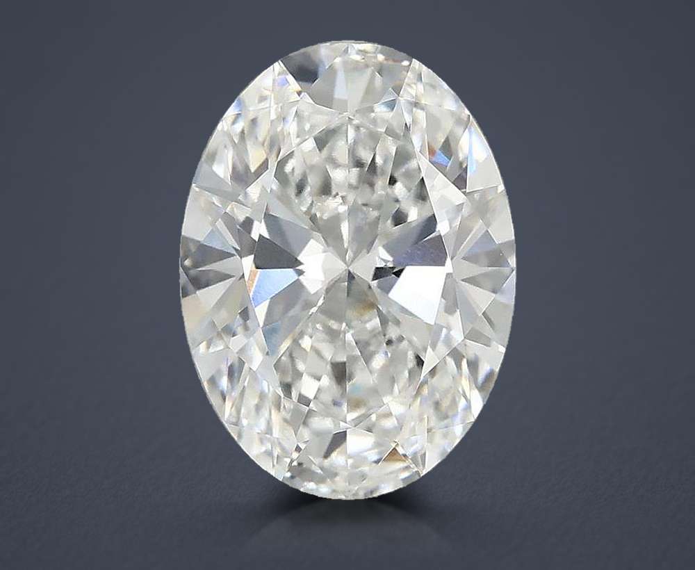 2.98 Carat Oval Lab Diamond