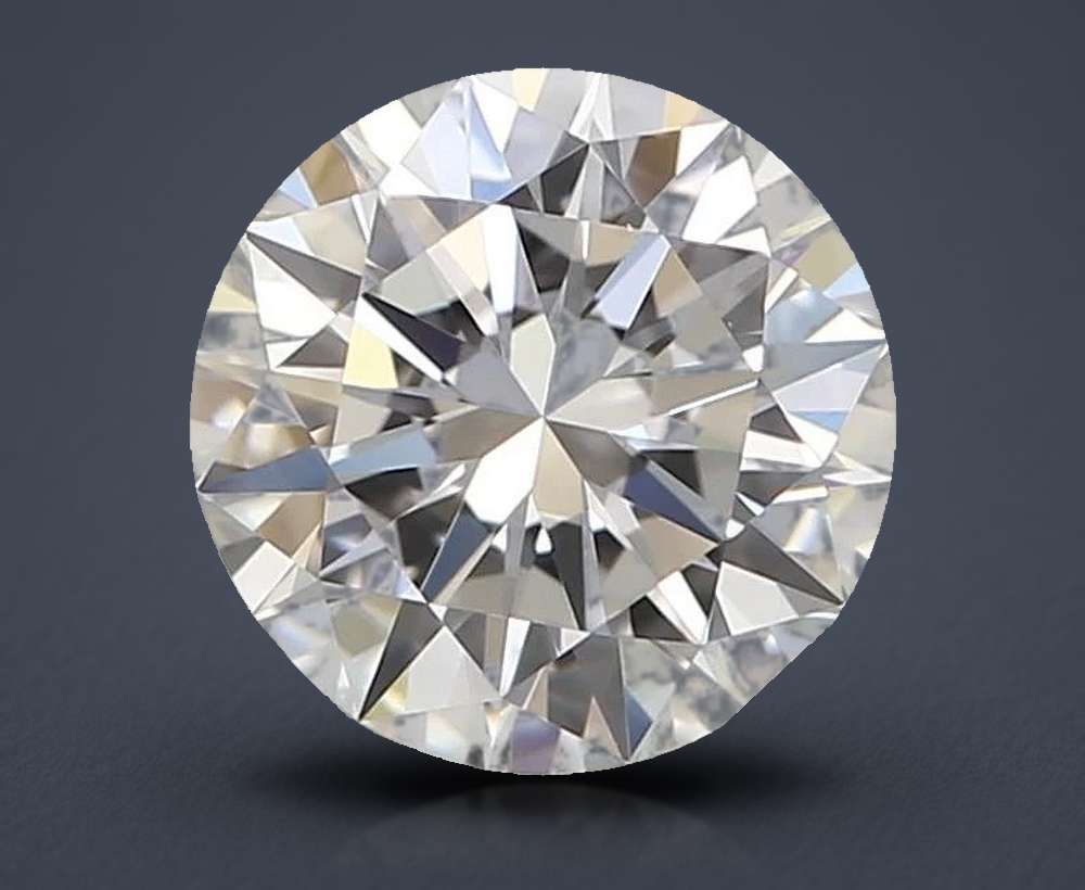 0.70 Carat Round Natural Diamond