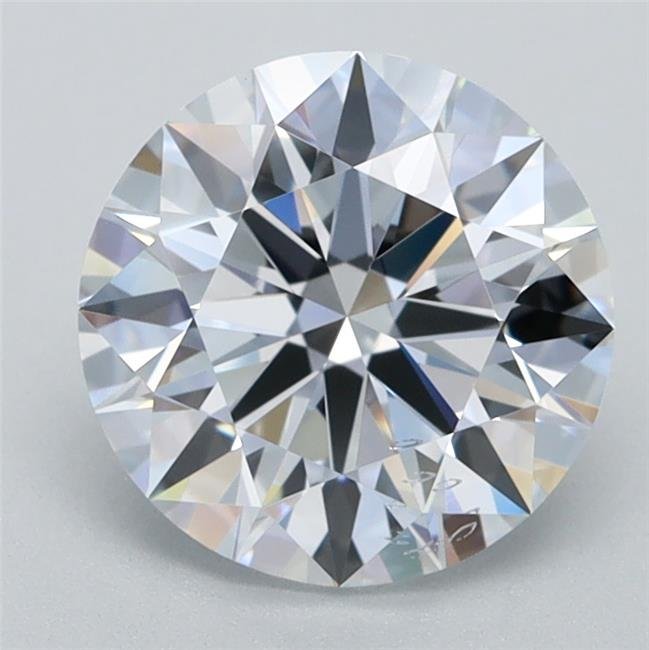 2.04ct E VS2 Rare Carat Ideal Cut Round Lab Grown Diamond