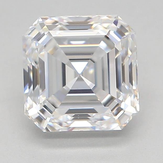 0.79ct E VVS2 Rare Carat Ideal Cut Asscher Lab Grown Diamond