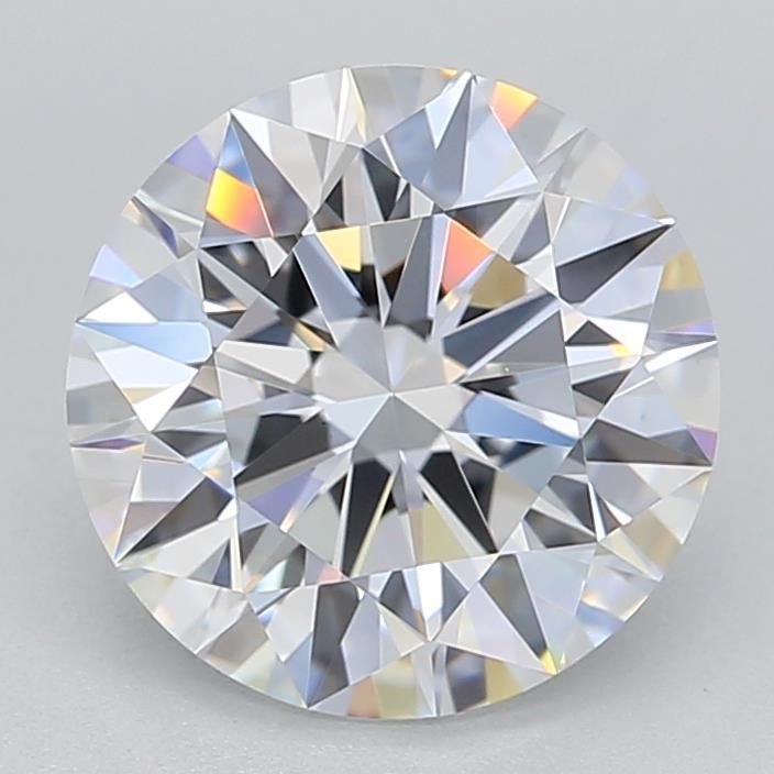 2.02ct D IF Rare Carat Ideal Cut Round Lab Grown Diamond