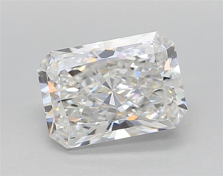 1.70ct F VVS2 Rare Carat Ideal Cut Radiant Lab Grown Diamond